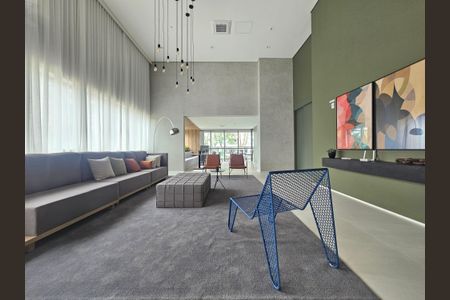 Studio para alugar com 25m², 1 quarto e sem vagaÁrea comum - Salão de festas