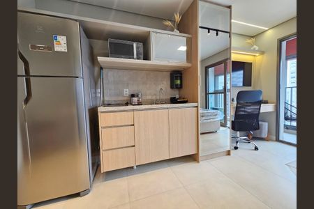 Studio para alugar com 25m², 1 quarto e sem vagaCozinha