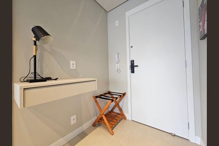 Studio para alugar com 25m², 1 quarto e sem vagaDetalhe da cozinha
