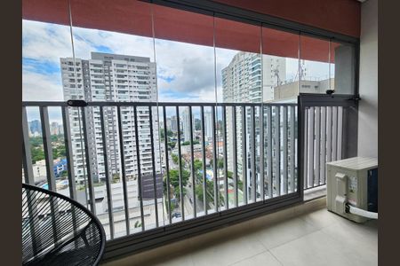 Studio para alugar com 25m², 1 quarto e sem vagaSacada