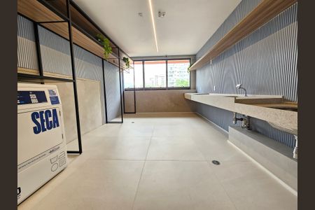 Studio para alugar com 25m², 1 quarto e sem vagaLavanderia