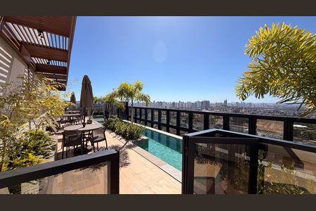 Área comum de apartamento para alugar com 1 quarto, 49m² em Parque Amazonia, Goiânia
