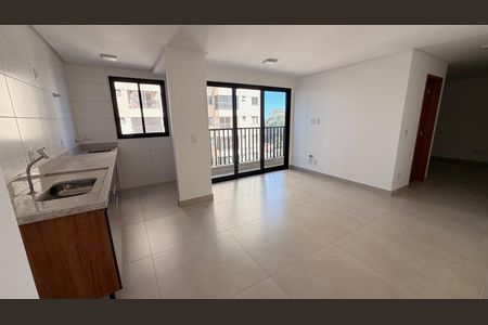 Sala - Cozinha de apartamento à venda com 1 quarto, 49m² em Parque Amazonia, Goiânia
