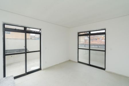 Sala de apartamento para alugar com 3 quartos, 98m² em Inconfidentes, Contagem