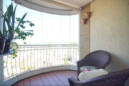 Varanda da Sala de apartamento à venda com 2 quartos, 78m² em Centro, São Leopoldo