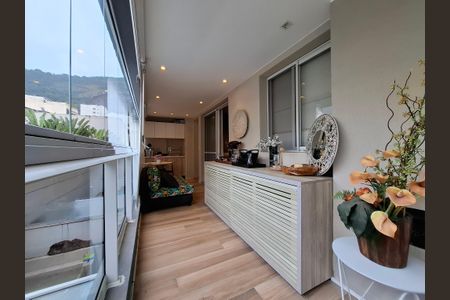 Varanda  de apartamento para alugar com 2 quartos, 80m² em Botafogo, Rio de Janeiro