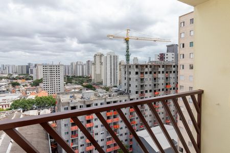 Sacada da Sala de apartamento à venda com 1 quarto, 38m² em Santa Cecilia, São Paulo