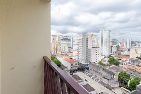 Sacada da Sala de apartamento à venda com 1 quarto, 38m² em Santa Cecilia, São Paulo