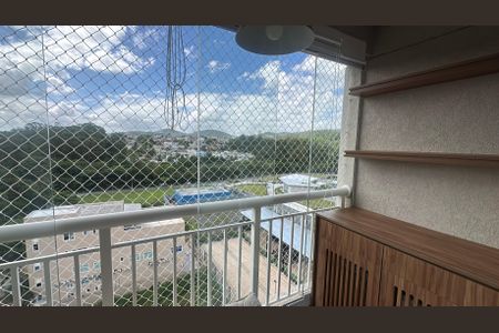 Varanda da Sala de apartamento para alugar com 1 quarto, 55m² em Melville Empresarial I E Ii, Barueri