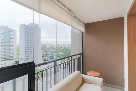 Studio para alugar com 28m², 1 quarto e sem vagaVaranda