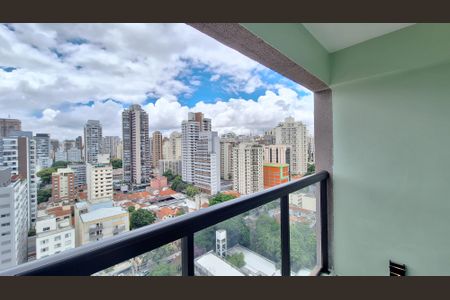 Varanda de apartamento à venda com 1 quarto, 29m² em Pompeia, São Paulo