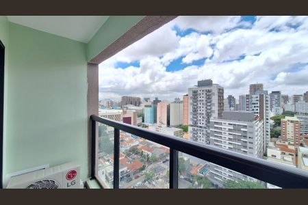 Varanda de apartamento à venda com 1 quarto, 29m² em Pompeia, São Paulo