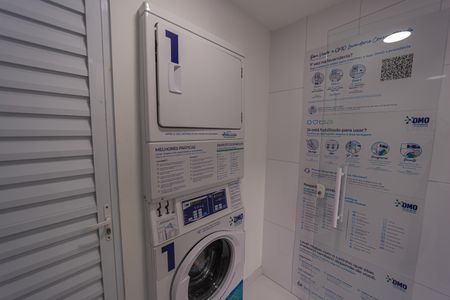 Apartamento para alugar com 25m², 1 quarto e sem vagaLavanderia