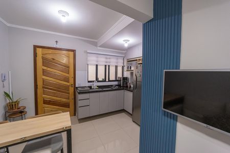 Sala/Cozinha de apartamento para alugar com 1 quarto, 25m² em Vila Santana, São Paulo