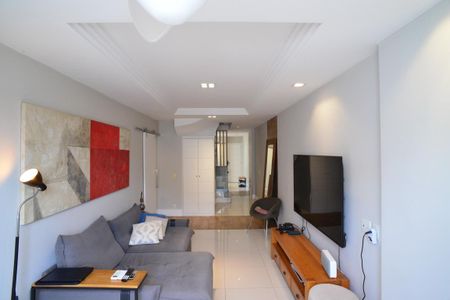 Sala de apartamento para alugar com 3 quartos, 190m² em Barra da Tijuca, Rio de Janeiro