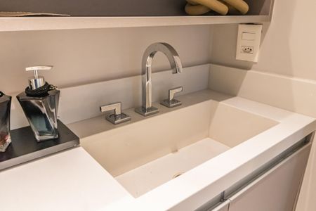 Apartamento para alugar com 110m², 2 quartos e 2 vagas Apartamento para alugar com 110m², 2 quartos e 2 vagasBanheiro da Suíte 1