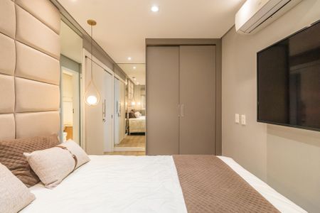 Suíte 1 de apartamento para alugar com 2 quartos, 110m² em Alphaville Empresarial, Barueri