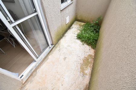 Área externa com Churrasqueira de apartamento para alugar com 2 quartos, 45m² em Campina do Arruda, Curitiba