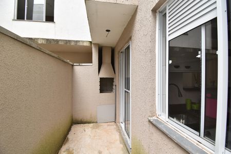 Área externa com Churrasqueira de apartamento para alugar com 2 quartos, 45m² em Campina do Arruda, Curitiba