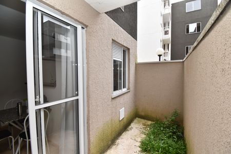 Área externa com Churrasqueira de apartamento para alugar com 2 quartos, 45m² em Campina do Arruda, Curitiba