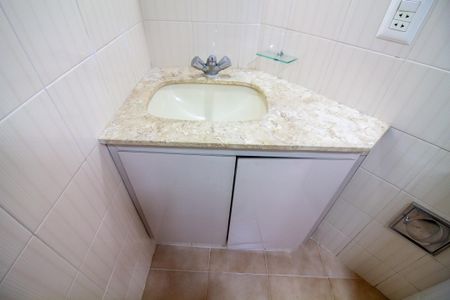 Banheiro de apartamento à venda com 1 quarto, 54m² em Brooklin, São Paulo