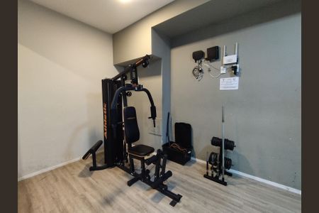 Área comum - Academia de apartamento para alugar com 1 quarto, 33m² em Sacomã, São Paulo