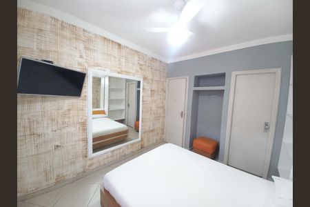 Suíte de apartamento para alugar com 1 quarto, 65m² em Morro dos Barbosas, São Vicente