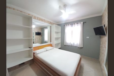 Suíte de apartamento para alugar com 1 quarto, 65m² em Morro dos Barbosas, São Vicente
