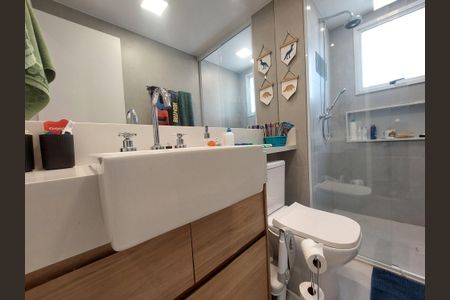 Apartamento à venda com 107m², 3 quartos e 2 vagas Apartamento à venda com 107m², 3 quartos e 2 vagasBanheiro Social