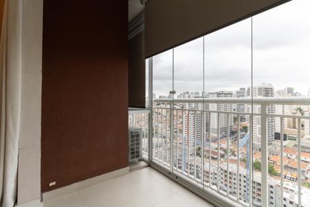 Varanda da Sala de apartamento à venda com 2 quartos, 55m² em Vila Dom Pedro I, São Paulo