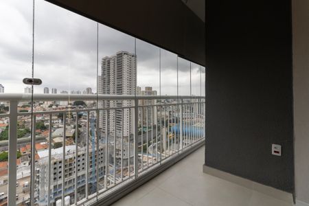 Varanda da Sala de apartamento à venda com 2 quartos, 55m² em Vila Dom Pedro I, São Paulo