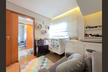 Quarto semi-suíte 3 de apartamento à venda com 3 quartos, 86m² em Cruzeiro, Belo Horizonte