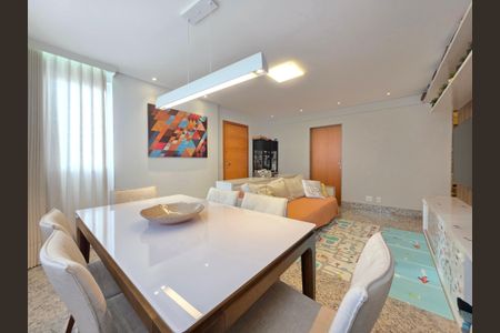 Sala  de apartamento à venda com 3 quartos, 86m² em Cruzeiro, Belo Horizonte