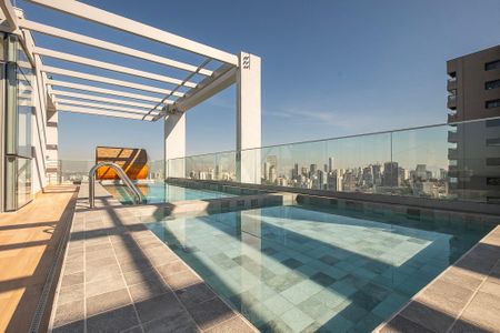 Studio para alugar com 35m², 1 quarto e sem vagaPiscina