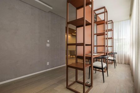 Studio para alugar com 35m², 1 quarto e sem vagaCoworking