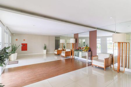 Apartamento para alugar com 96m², 2 quartos e 2 vagasHall social