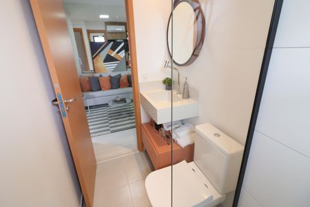 Apartamento para alugar com 38m², 2 quartos e 1 vagaBanheiro