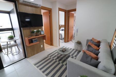 Sala de apartamento à venda com 2 quartos, 36m² em Centro, Osasco
