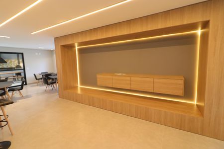 Apartamento para alugar com 38m², 2 quartos e 1 vagaÁrea comum - Salão de festas