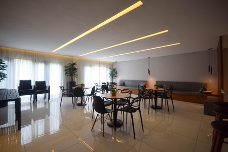 Apartamento para alugar com 47m², 2 quartos e 1 vagaÁrea comum - Salão de festas