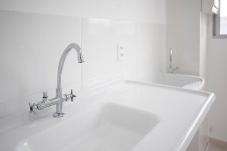 Apartamento para alugar com 47m², 2 quartos e 1 vagaDetalhe da cozinha