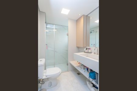 Apartamento à venda com 132m², 4 quartos e 2 vagasBanheiro da Suíte