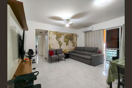 Sala de apartamento à venda com 2 quartos, 69m² em Rio Comprido, Rio de Janeiro