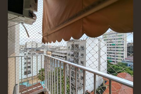 Vista da Sala de apartamento à venda com 2 quartos, 69m² em Rio Comprido, Rio de Janeiro