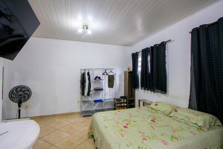 Sala/Quarto de casa para alugar com 1 quarto, 48m² em Jardim Guarará, Santo André