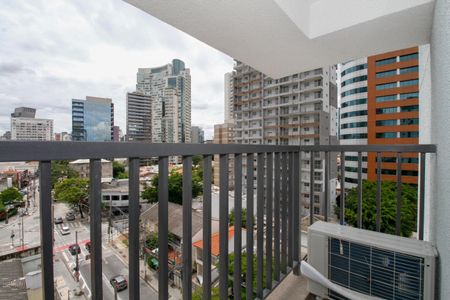 Varanda de apartamento para alugar com 1 quarto, 27m² em Pinheiros, São Paulo