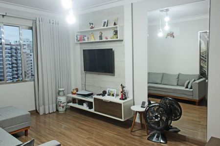 Sala de apartamento para alugar com 2 quartos, 94m² em Gonzaga, Santos