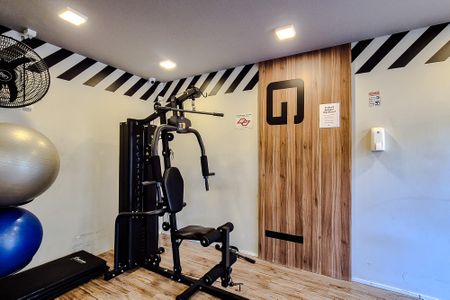 Apartamento para alugar com 31m², 1 quarto e sem vaga Apartamento para alugar com 31m², 1 quarto e sem vagaÁrea comum - Academia