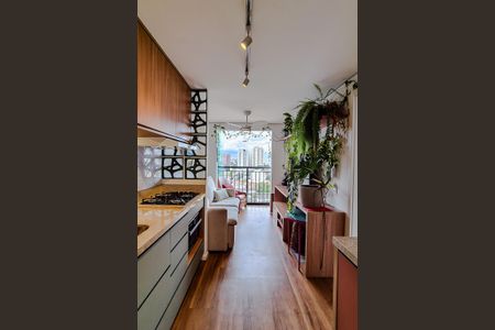 Apartamento para alugar com 31m², 1 quarto e sem vaga Apartamento para alugar com 31m², 1 quarto e sem vagaCozinha e Área de Serviço