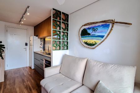 Sala de apartamento para alugar com 1 quarto, 31m² em Vila Romana, São Paulo